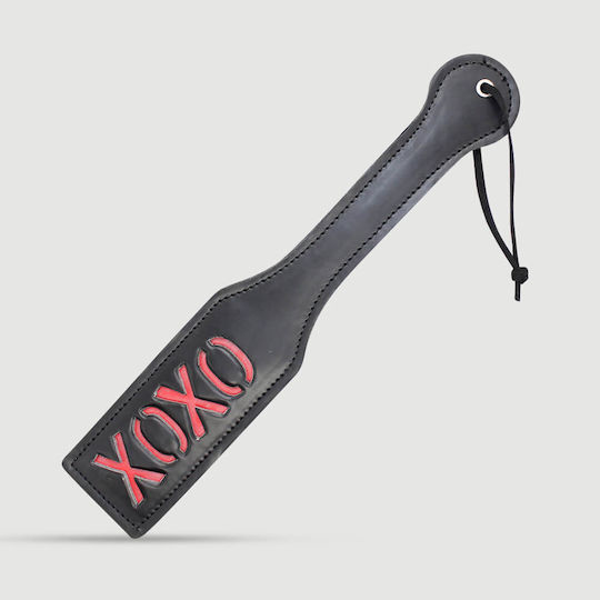 XOXO Leather Paddle σε Μαύρο Χρώμα