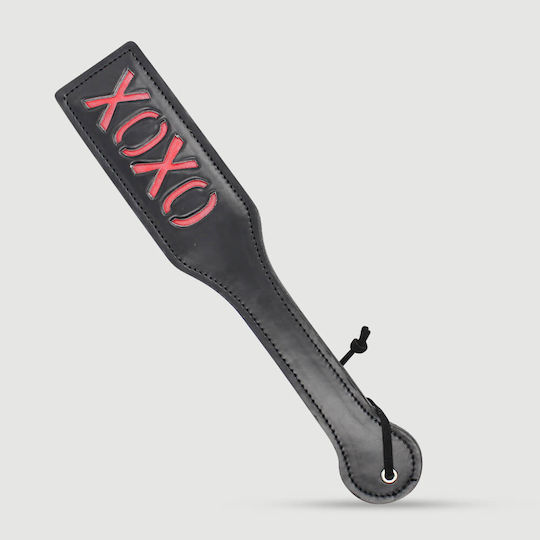 XOXO Leather Paddle σε Μαύρο Χρώμα