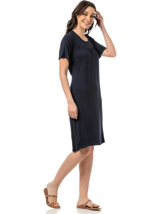Summer Midi Blue Dress
