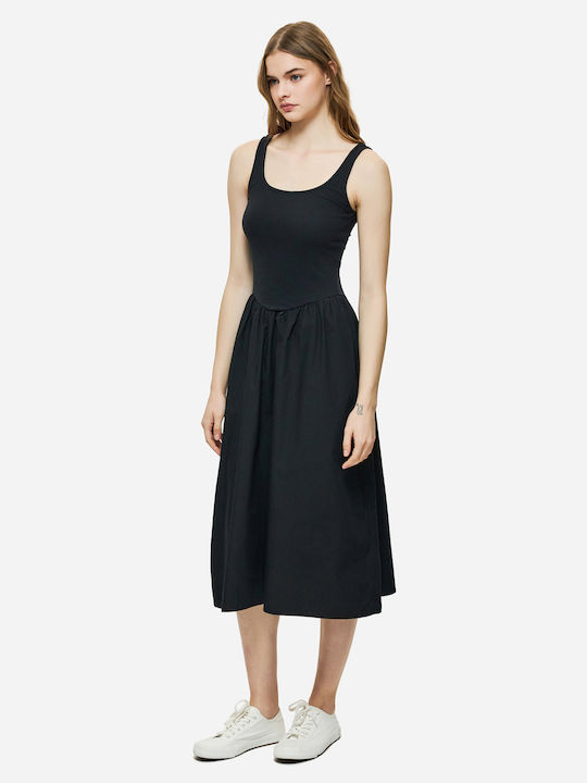 Summer Midi Dress Black
