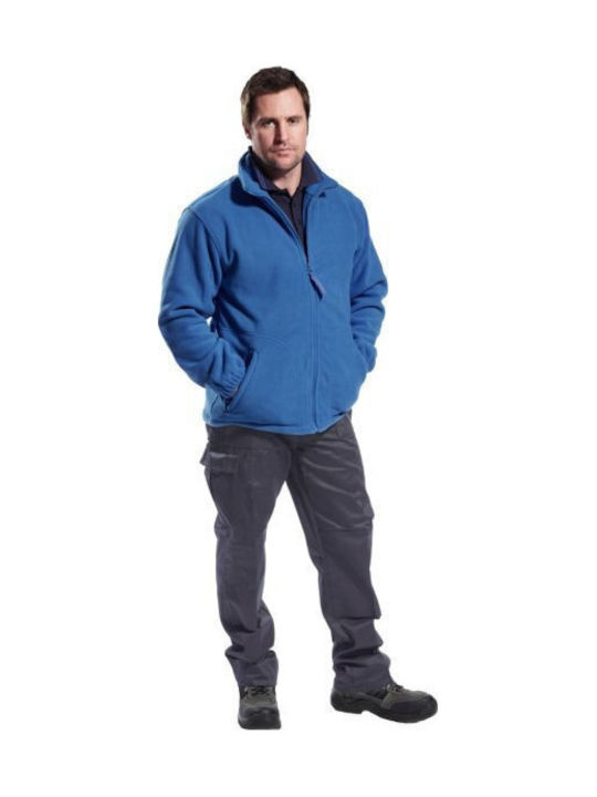 Portwest Argyll Ζακέτα Εργασίας Fleece Navy Μπλε