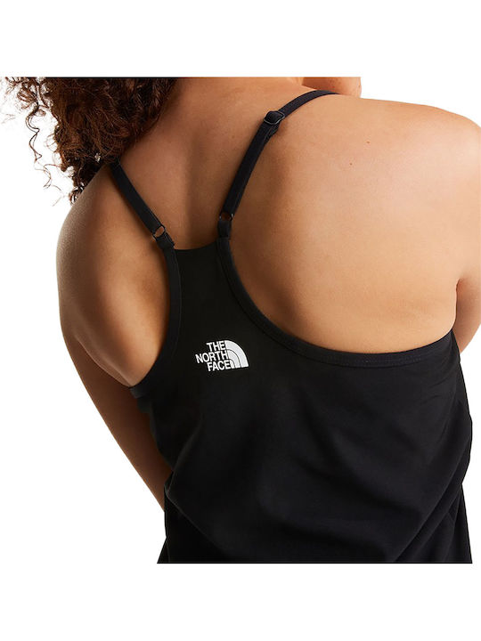 Summer Mini Athletic Sleeveless Dress Black