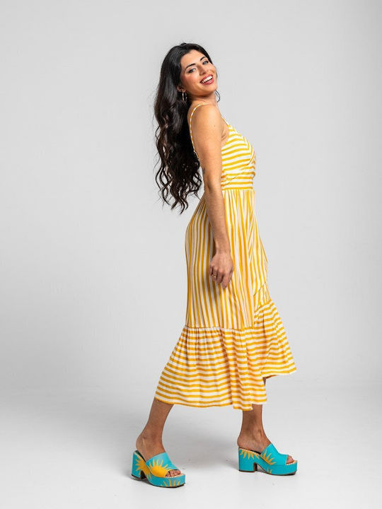 Summer Midi Dress White