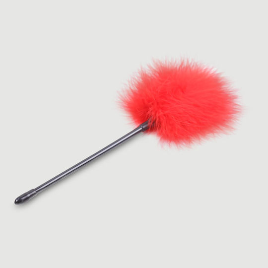 Feather for Tickling in Red Colour