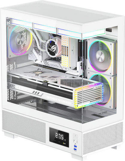 ProGaming Kian Gaming Desktop PC (i5-14600KF/32GB DDR4/1TB SSD/GeForce RTX 5060 Ti/W11 Home) Alb Ice