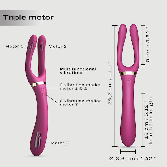 Dorcel Κλειτοριδικός Δονητής Μωβ