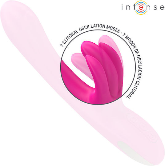 Intense Britney Vibrator Rabbit with Remote Control 23cm Pink