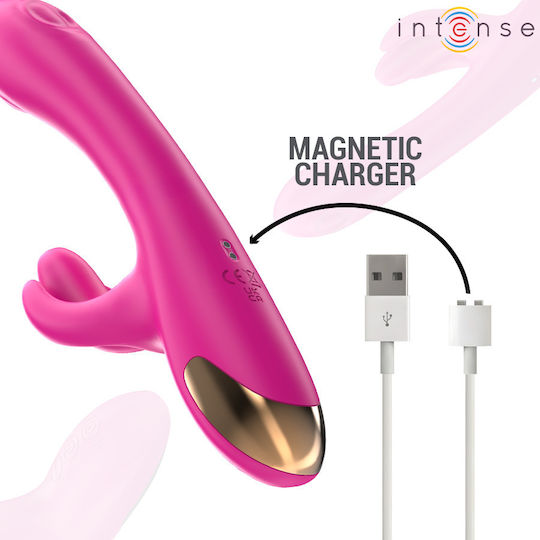 Intense Britney Vibrator Rabbit with Remote Control 23cm Pink