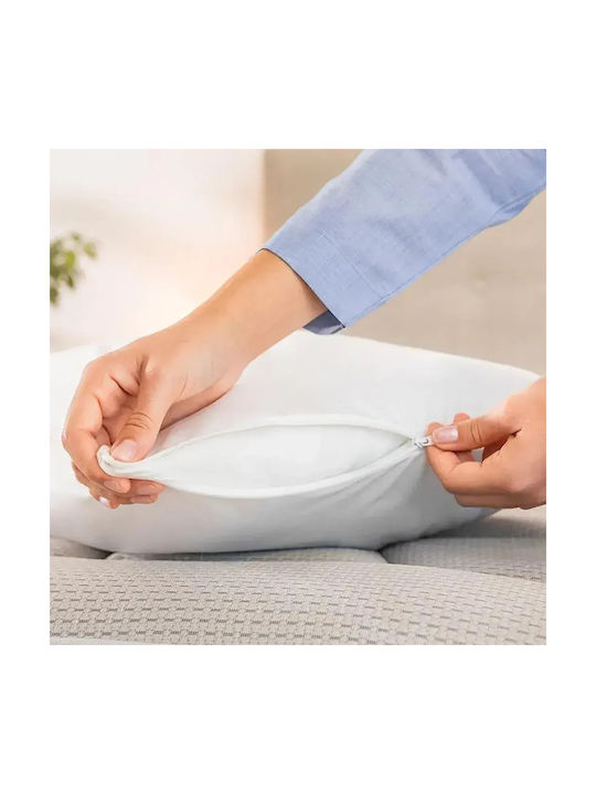 Cecotec Set Wasserdichte Kissenbezüge Weiß 70x45cm
