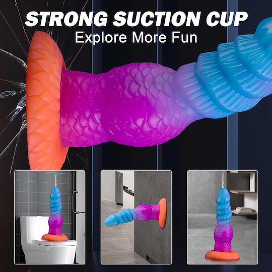 Dildo realist Cu ventuză 21cm