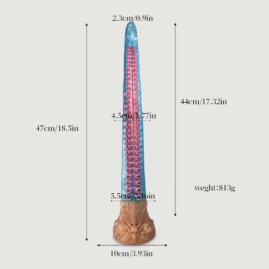 Ρεαλιστικό Dildo Flesh 47cm