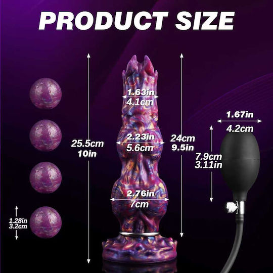 Realistic Purple Dildo