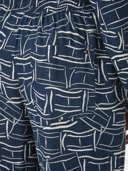Damen Leinenhose Mehrfarbig