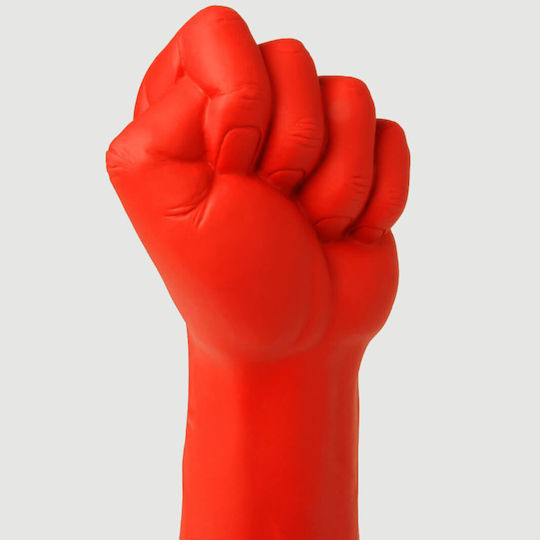 Χέρι Fisting Σιλικόνης Βεντούζα Fisting Silicone Hand Stretch No.3 30 X 9.8 Cm Κόκκινο