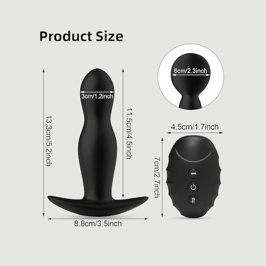 Vibrator Anal Negru