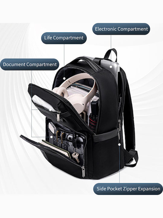 Arctic Hunter Backpack for Laptop 15.6" in Black Colour B00808-BK