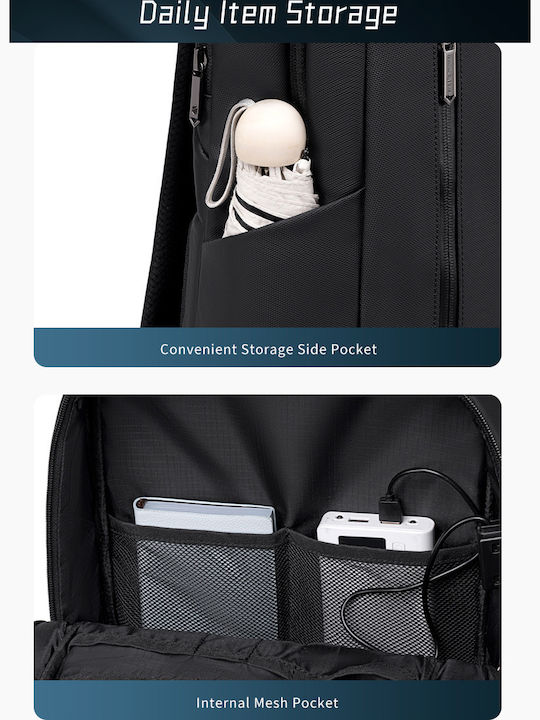 Arctic Hunter Arctic Hunter Laptoptasche Für Laptop 15.6 Mit USB-Anschluss In Schwarz