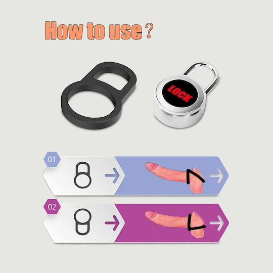 Διπλό Δαχτυλίδι Πέους Σιλικόνης Double Erector Locking Soft Silicone Cock Ring Μαύρο