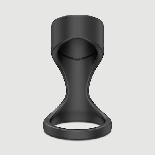 Silicone Cock Ring Penis Cover Silicone Cock Ring Ribbed Penis Sleeve Black