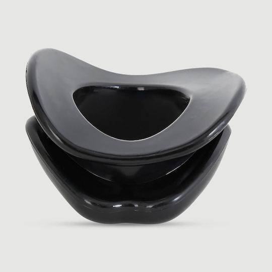 Δαχτυλίδι Πέους Σχήμα Χειλιών Lips Shaped Penis Ring – Μαύρο