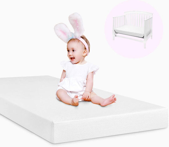 Smartic Saltea Ortopedică Pentru Pătuț cu Fibră de Cocos și Latex 60cmx120cmx8cm