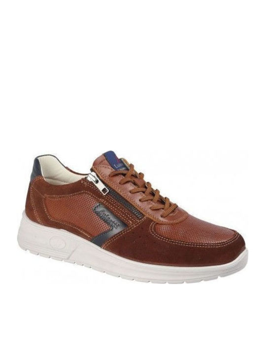 Männer Anatomische Sneakers Tabac Braun