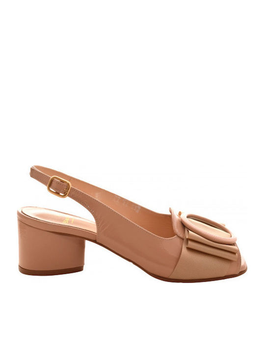 Leather Beige Sandals