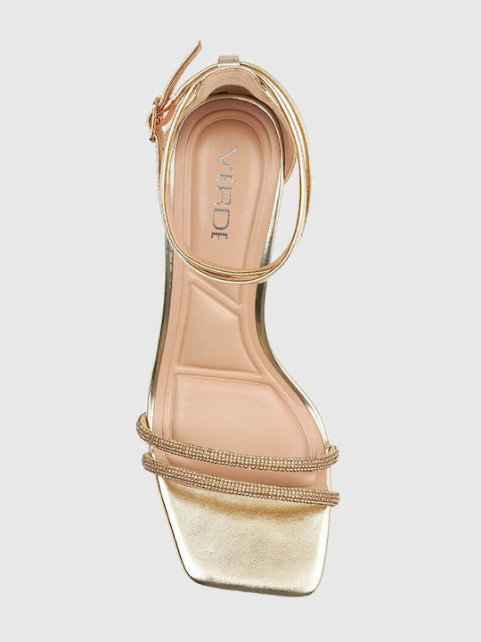 Damen Sandalen Gold