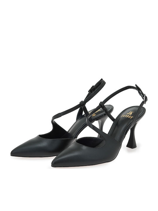 Schwarze Pumps mit Hohem Absatz