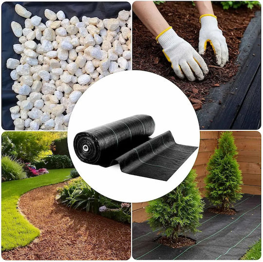 Smartic Ύφασμα Εδαφοκάλυψης 70gr/m² 1.6x50m Μαύρο