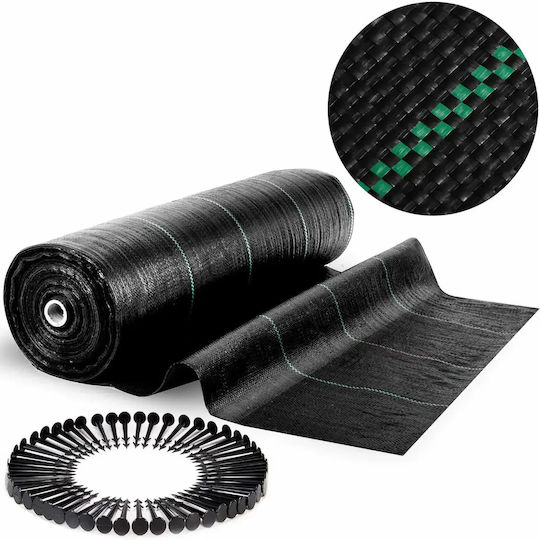 Smartic Ύφασμα Εδαφοκάλυψης 90gr/m² 1.6x100m Μαύρο