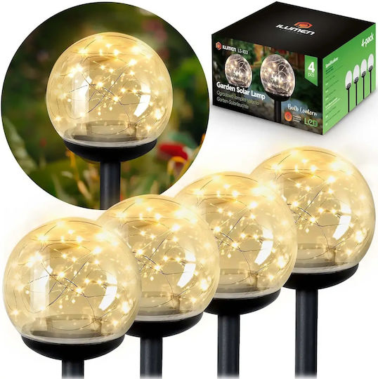 Smartic Set of 4 Solar Lights with Motion Sensor