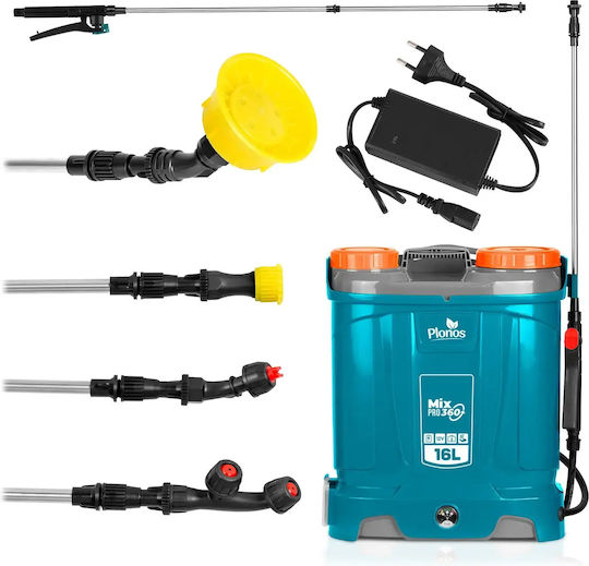 Smartic Pulverizator cu Presiune 12V cu Baterie 8Ah cu Capacitate 16l