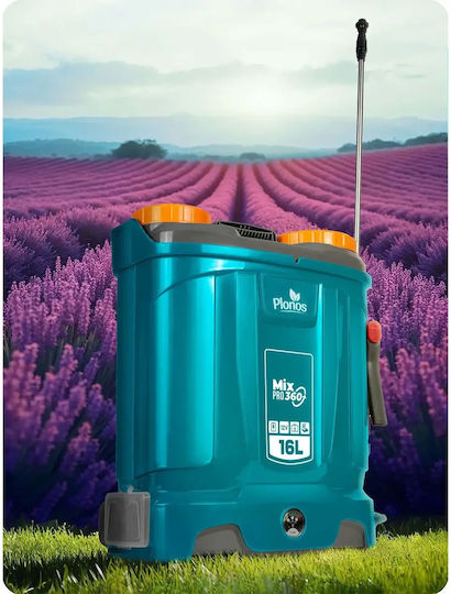 Smartic Pulverizator cu Presiune 12V cu Baterie 8Ah cu Capacitate 16l