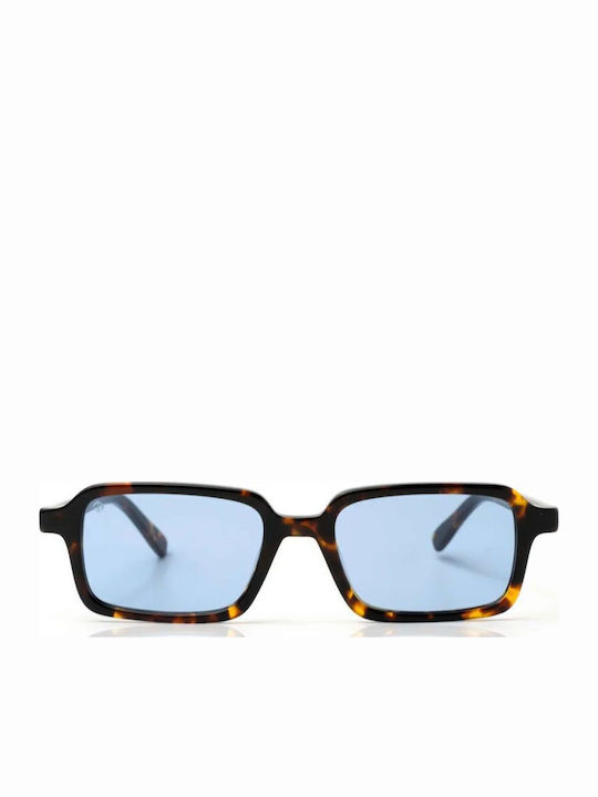 Faos Sunglasses Brown With Horn-Rimmed Frame Faos Sunglasses Brown With Horn-Rimmed Frame