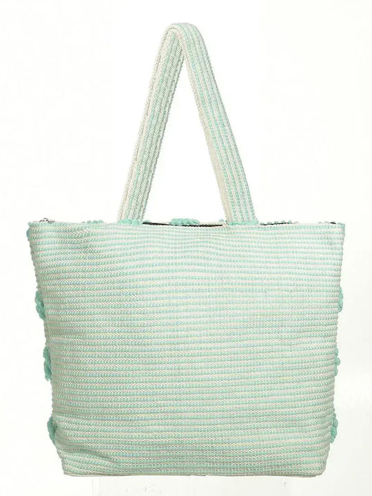 Ble Resort Collection Υφασμάτινη Τσάντα Θαλάσσης Τιρκουάζ Ble Resort Collection Υφασμάτινη Τσάντα Θαλάσσης Τιρκουάζ