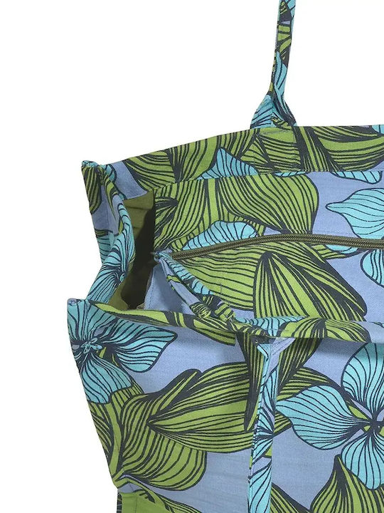 Ble Resort Collection Fabric Beach Bag Blue Ble Resort Collection Fabric Beach Bag Blue