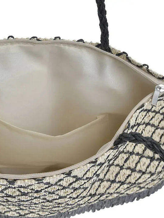 Ble Resort Collection Ecru Wicker Beach Bag
