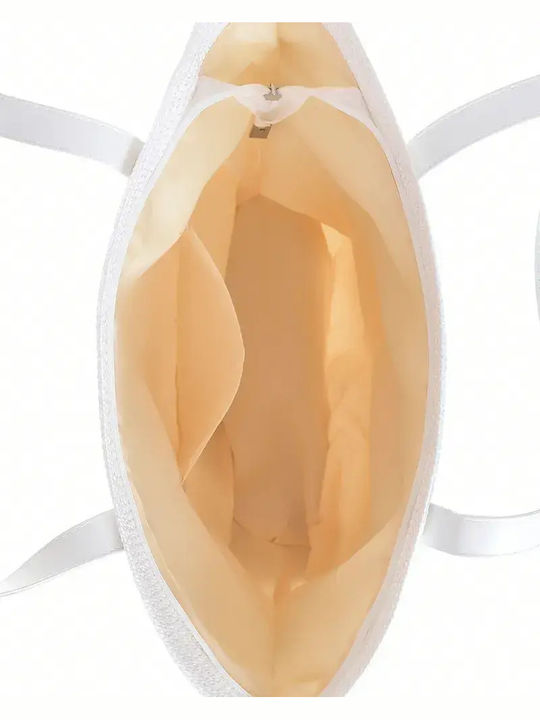 Ble Resort Collection Υφασμάτινη Τσάντα Θαλάσσης Εκρού