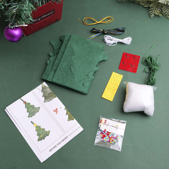 Diy Series Nonwoven Fabrics Set 3 Pieces Christmas Tree