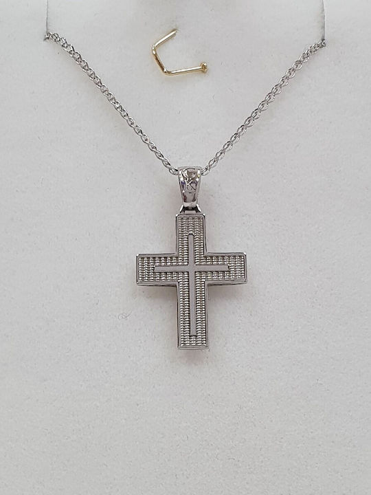 Papadopoulos Gold Cross Without Chain K14.87695