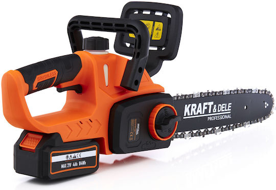 Kraft & Dele Αλυσοπρίονο Μπαταρίας 2x4Ah 21V 3.07kg με Λάμα 30.48cm