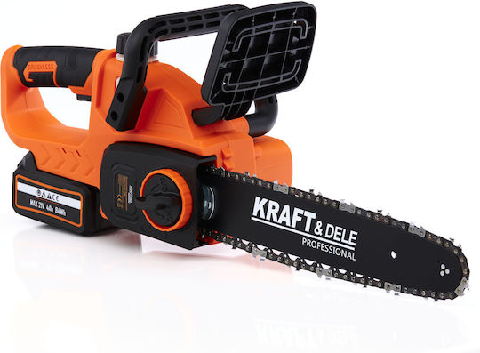Kraft & Dele Αλυσοπρίονο Μπαταρίας 2x4Ah 21V 3.07kg με Λάμα 30.48cm