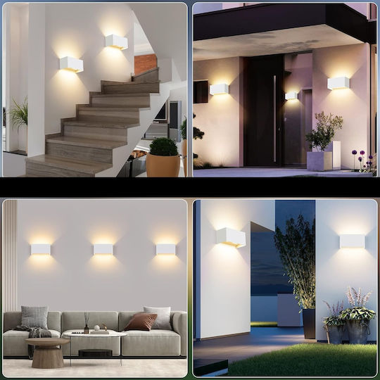 Wandmontiertes Außenwandleuchte LED 24W 21x11x11cm Wandmontiertes Außenwandleuchte LED 24W 21x11x11cm