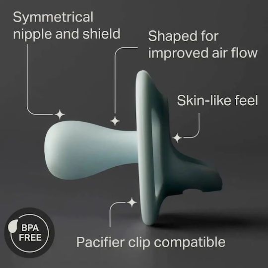 Tommee Tippee Πιπίλες Σιλικόνης Ροζ για 0-6 μηνών 2τμχ