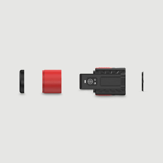 Мастурбатор Вагина с Вибрация D06D-BLACK-RED