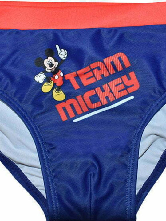Disney Mickey Детски Костюм За Баня Плувни Гащи Син