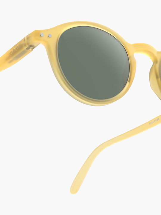 Izipizi Oval Kids Sunglasses with Polarized Lens Yellow for 7-11 Years