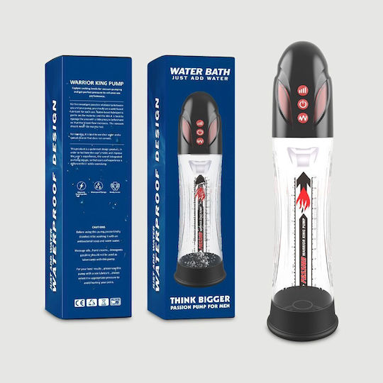 Electric Water Penis Pump Lcd Screen Waterproof Pump My Dick Lcd Hydro Penis Massage Pump Transparent