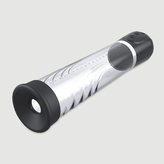 Αυτόματη Αντλία Πέους Μακρύ Σωλήνα Sexopolis Male Lcd Display Long Tube Automatic Penis Pump Διάφανη